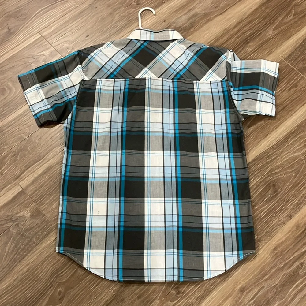 Zoo York Men’s Large Plad Shirt - Picture 4 of 6